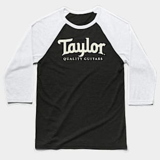 Distressed Music Guitar Baseball T-Shirt